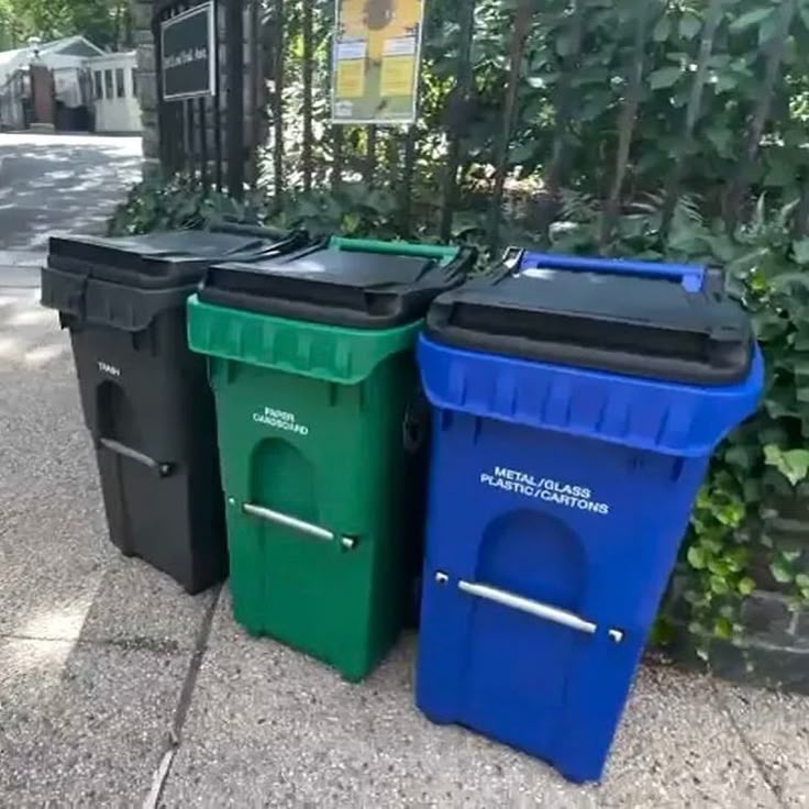 Waste bins and recycling